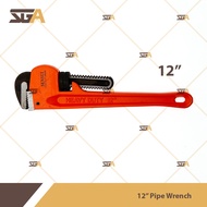 SENSUI 12" 300mm / 14" 360mm / 18" 450mm / 24" 610mm Heavy Duty Pipe Wrench Adjustable Plumbers Span