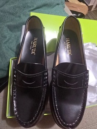 HARUTA 黑色樂福鞋 Made in Japan 全新 23EEE