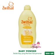 Zwitsal Classic Baby Powder Soft Floral Bedak Tabur Bayi 300gr