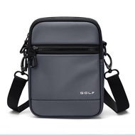 GOLF QUALITY Crossbody Bags for Men Nylon Shoulder Bag Casual Man Mobile Phone Travel Black Mini Cro