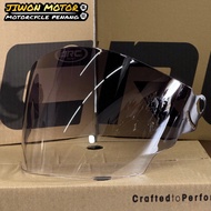 ARC RITZ 2TONE (BLACK/WHITE) VISOR ARC RITZ HELMET SPAREPART