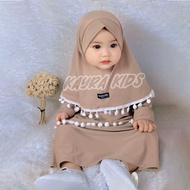 Kayra Kids Baby Girl Gamis 0-18 months Baby Girl Clothes 0 6 months Baby Girl Gamis 6 12 months