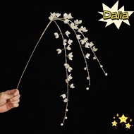 DALIA Crystal Bud Branches, Long Branches Transparent Bead Christmas Tree Branches, Creative Sparkli