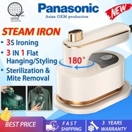 Steam Iron For Clothes3IN1 (Flat Iron+Garment Iron+Styling)180 CFoldable Flat Iron