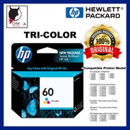 HP 60 Tri-color ink original HP malaysia