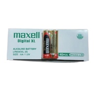 Maxell Digital AA XL Premium Alkaline Battery 1.5V 40 Pcs/Box - LR6(W)XL 2S