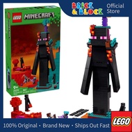 LEGO 21279 The Enderman Tower | LEGO Minecraft | Menara Enderman
