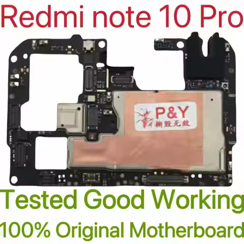 Global Version Original Unlocked Motherboard for Redmi Note 10 Pro Tested Circuit Plate Main Logic B