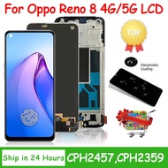 6.4“AMOLED For Oppo Reno8 CPH2359 LCD Display Touch Screen Digitizer Assembly For Oppo Reno 8 5G CPH