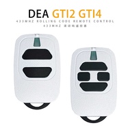 DEA GTI2 GTI4 Remote Control 433MHz Compatible MIO TR2 TR4 R2N Brake Garage Door Remote Control