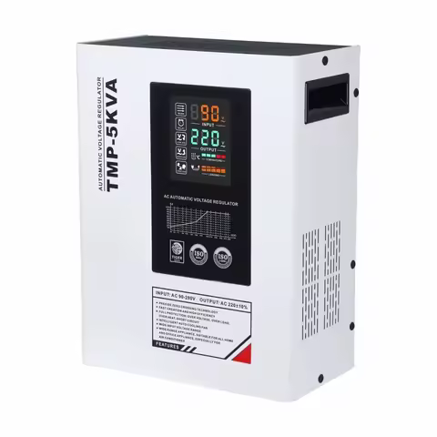 Stabilizer Voltage Regulator 5KVA Relay Automatic Voltage Stabilizer 220V Ac Stabilizer Regulateur D