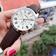 FOSSIL LEATHER WATCH FOR MEN