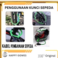 hg BICYCLE LOCK CABLE LOCK CABLE LOCK CHAIN LOCK SPIRAL BICYCLE LOCK ONTHEL BICYCLE LOCK MOTORCYCLE 