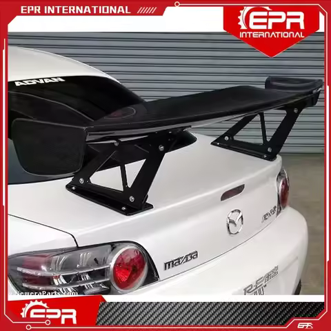 For RX7 FD3S RE GT3 Carbon Fiber Spoiler Trim FD3S Racing Part Body Kit RX7 Carbon GT Wing Accessori