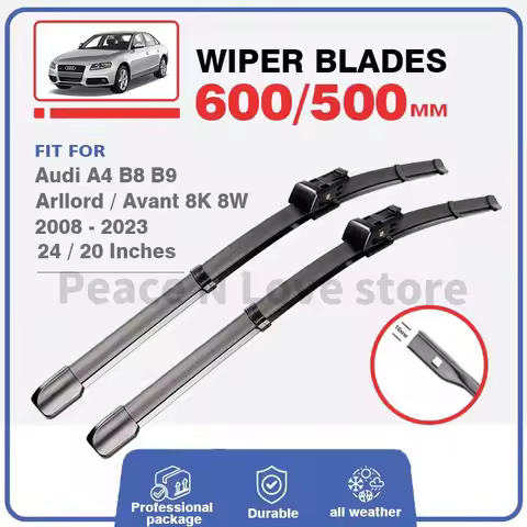 For Audi A4 B8 B9 Arllord Avant 8K 8W Front Wiper Blades 2008 - 2023 2017 2016 2010 2013 2014 2015 W