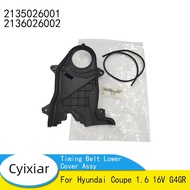 2135026001 2136026002 Engine Timing Belt Lower Cover Assy For Hyundai Coupe 1.6 16V G4GR