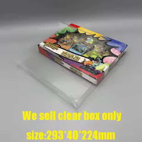 Exclusive Eevee Heroes Binder Box for US Pokemen SV8.5 Prismatic Evolutions Card Collection Storage 