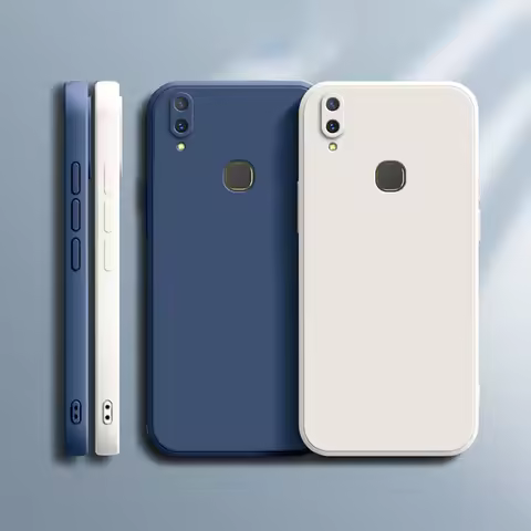 Square Liquid Silicone Case for Xiaomi Redmi Note 5 6 7 8 8T 9 9s 10S 10 Pro Redmi 8 8A 9 9A 9C 10A 