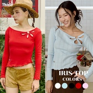 (Send On July 9p.) THADA.CO | IRIS TOP POINTELLE KNIT