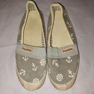 Shoes size 38 hemp fabric