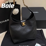 [**Original leather]25p Hipster hobo Bag Little Chanel Little Chanel Wandering Bag Chanel Grandma ch