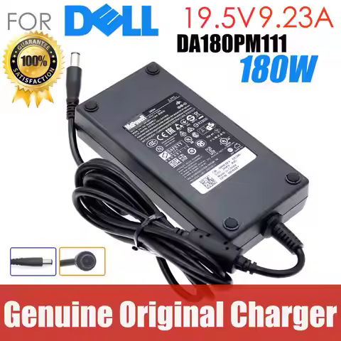 Original 180W 19.5V 9.23A 7.4*5.0mm Laptop AC Adapter for Dell Precision M4600 M4700 M4800 Alienware