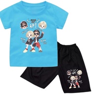 APT APT BRUNO MARS ROSE2 Boys and Girls Clothing Set