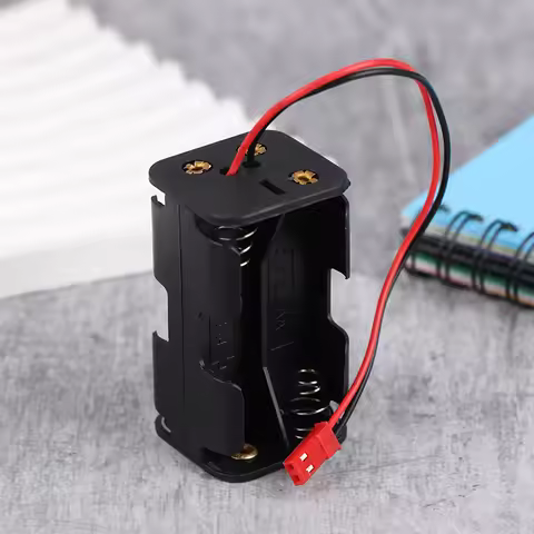 1/10 1/8 RC ON/OFF Switch JST Connector 6V Receiver Box RC Light Battery Box For RC FS JLB HSP Car A