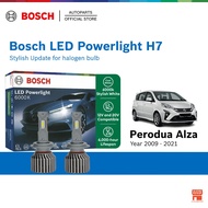 Bosch LED Powerlight Retrofit 6000K Perodua Alza (2009 - Present) H7 Car Halogen Headlight Retrofit 