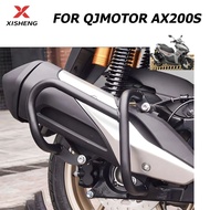 For QJMOTOR AX200S AX 200 S AX 200S HIGH QUALITY Motorcycle Exhaust Pipe Guard Bumper Anti-Drop Bar