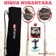 Original HIQUA NUSANTARA 30LBS Badminton Racket