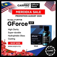 [MERDEKA SALE] DQUARTZ GForce Kit (10ml) - High Clarity, Super-Durable Hydrophobic Glass Coating