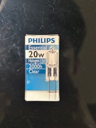 飛利浦 20W 鹵素燈泡 全出