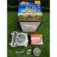 IKK SUPER TURBO CERAMIC CYLINDER BLOCK ASSY – LC135/FZ150 FORGED (62MM, 63MM, 65MM)