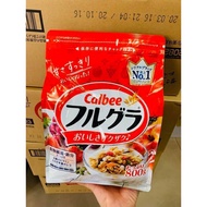 Japanese Calbee cereal 800g Calbee Fruit Cereal