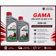 GAMA 100 MOTORCYCLE OIL 20W50 - 0.8L/1L