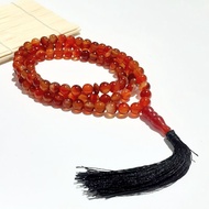 SULAIMAN HONEY STONE TASBUH 99 GRAINS 8 MMnatural