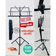 [READY STOCK] NB-511 Foldable Note Stand Music Stand with Bag (NB511)