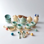 蒙台梭利木製嬰兒玩具 木製遊戲廚房 木製嬰兒禮物 幼兒玩具