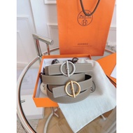 New HERMES 25.6.26 Updated Women's < HERMES > HERMES Women's Belt Two Colors Available