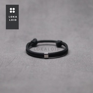 550lbs Black Paracord Rope Bracelet for Men and Women Simple Casual Unisex Couple Plate Stainless St