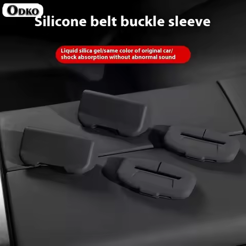 For Mazda Mazda3 CX-30 CX-5 CX-50 EZ-6 Mazda Atenza Interior Accessries 2/4 Piece Car Seat Belt Sili