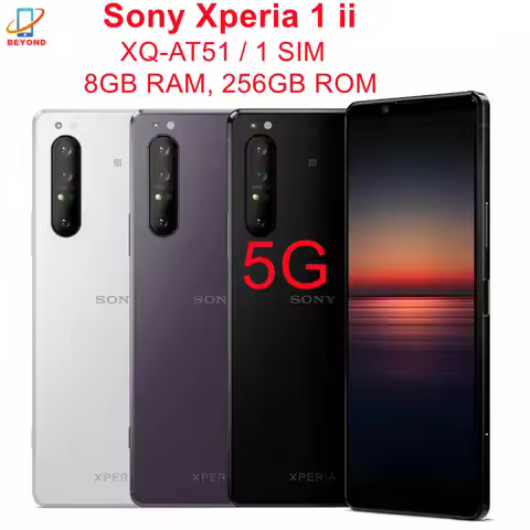 Sony Xperia 1 II X1ii 5G XQ-AT51 6.5" 8GB RAM 256GB ROM EU/US Version Snapdragon Octa Core NFC Origi