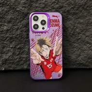 Volleyball Anime Haikyuu Kenma Kozume Casing for Apple Galaxy A72 A71 A56 A55 A54 A53 A52 A51 A50 A3