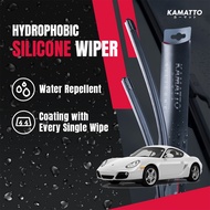Kamatto Wiper Porsche Cayman 987C (2005-2012) Hydrophobic Silicone Windshield Wiper Water Repelling