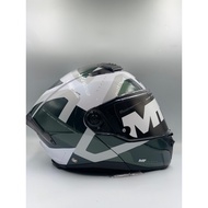 MT Helmet Atom 2 SV Dexter A6 Gloss Green (ECE 22.06)