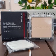 Shiseido Synchro Skin Self-Refreshing Custom Finish Powder Foundation 9g & Case แป้งผสมรองพื้น - ตลั