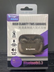全新包裝 Digimomo 高清真無線入耳式耳機藍牙5.3