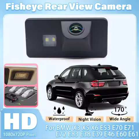 Night Vision HD Car Reverse Camera For BMW X3 X5 X6 E53 E70 E71 E72 E83 E38 E39 E46 E60 E61 Back up 