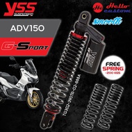 โช้คหลัง YSS G-SPORT BLACK SERIES  HONDA ADV150 19 > All ( TG302-390TR-08-888 )
